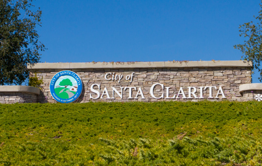 City of Santa Clarita sign