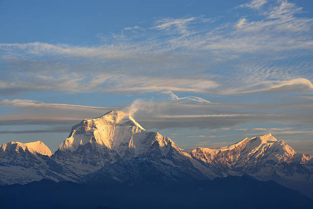 istock Dhaulagiri and Tukuche peak at sunrise 172478334