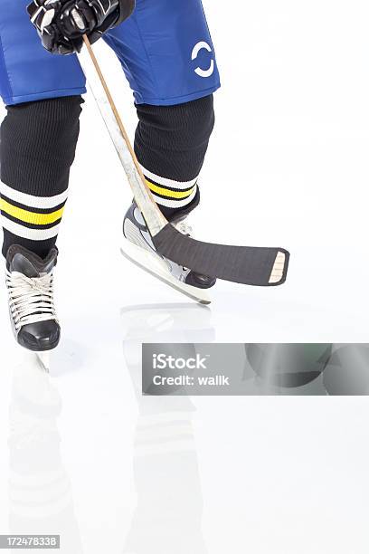 Hockeyspieler Stockfoto und mehr Bilder von Eishockey - Eishockey, Ausrüstung und Geräte, Eis