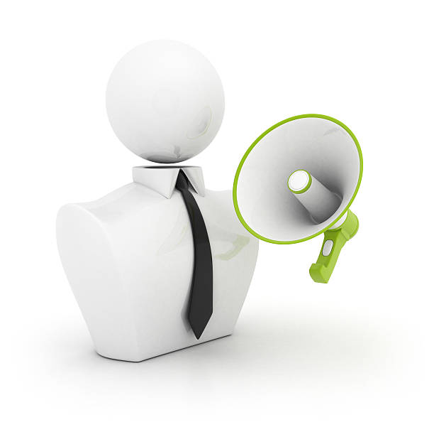istock Businessman with megaphone 172478685