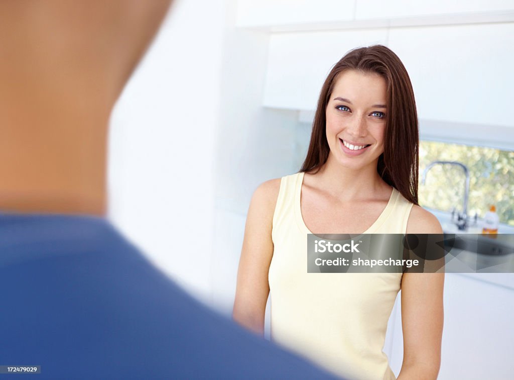 Das Gesicht femininen Emotionen - Lizenzfrei Angesicht zu Angesicht Stock-Foto