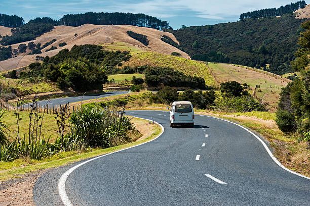 Waiheke Island New Zealand stock photo