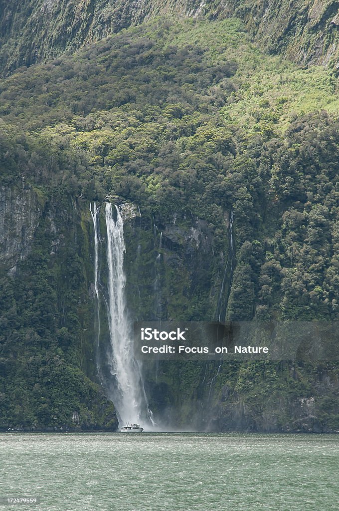 Milford Sound crociera - Foto stock royalty-free di Acqua