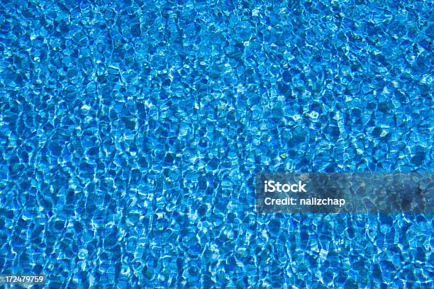 Foto de Piscina De Fundo De Textura e mais fotos de stock de Azul - Azul, Azulejo, Exterior