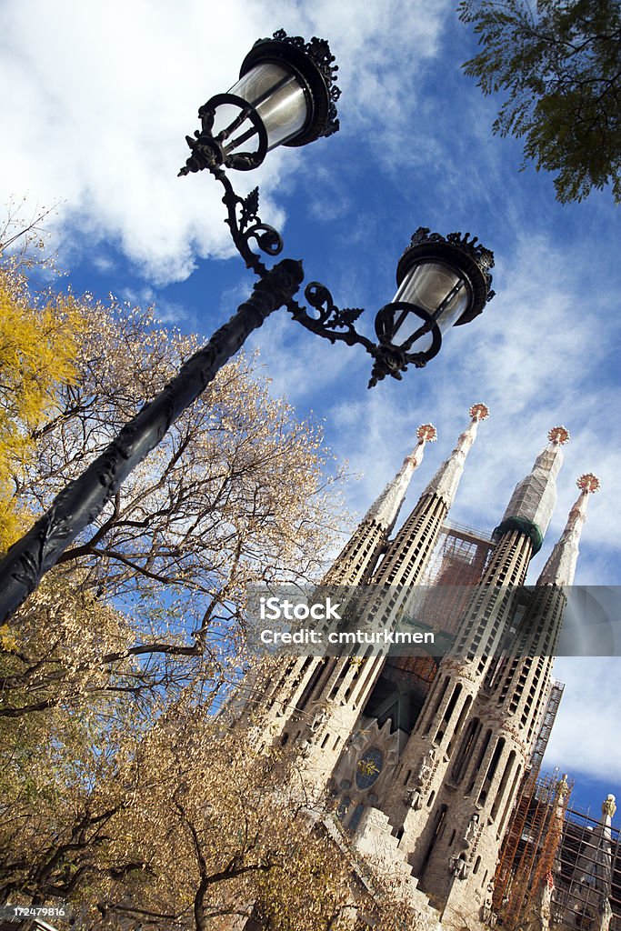 Barcelona, Hiszpania - Zbiór zdjęć royalty-free (Sagrada Familia)