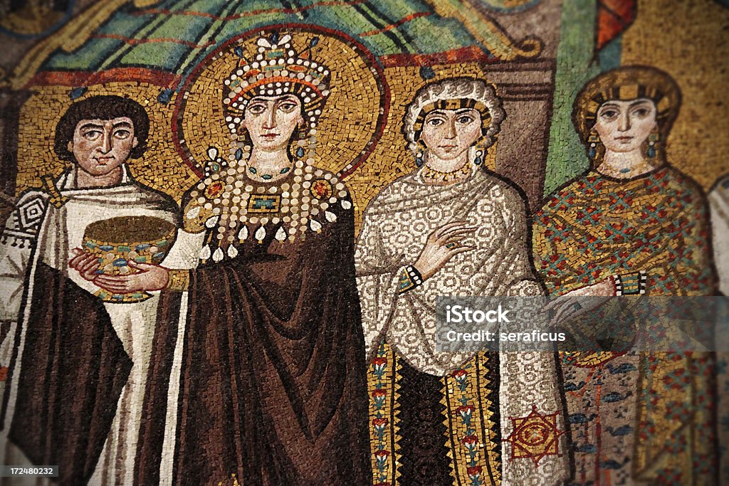 皇后 Theodora - ビザンチンのロイヤリティフリーストックフォト