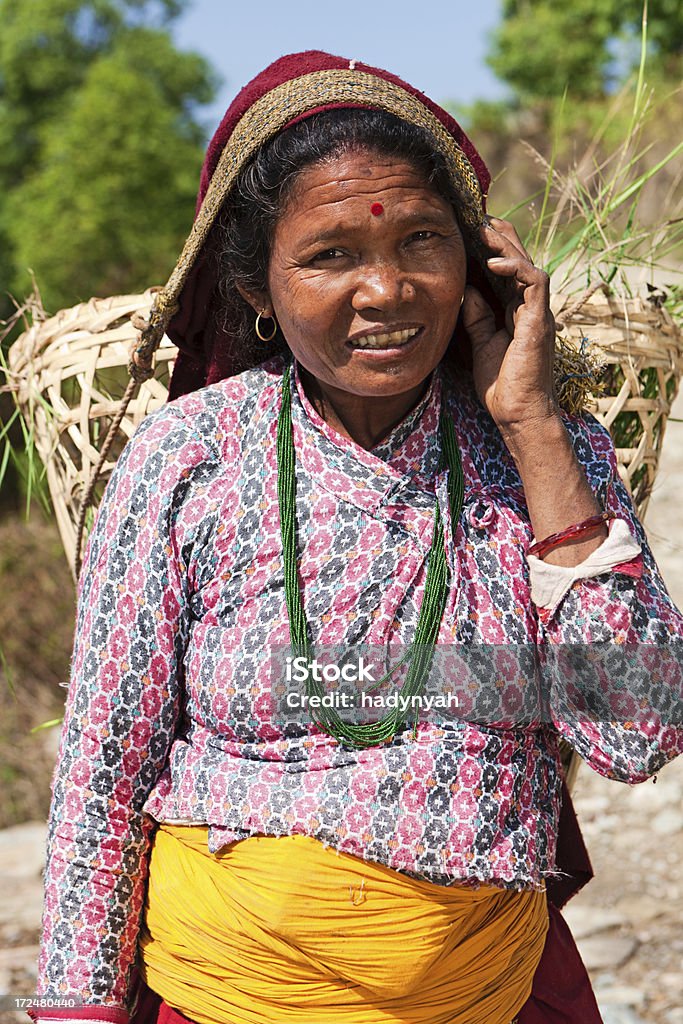 Retrato de mulher NepalêsName - Royalty-free Adulto Foto de stock