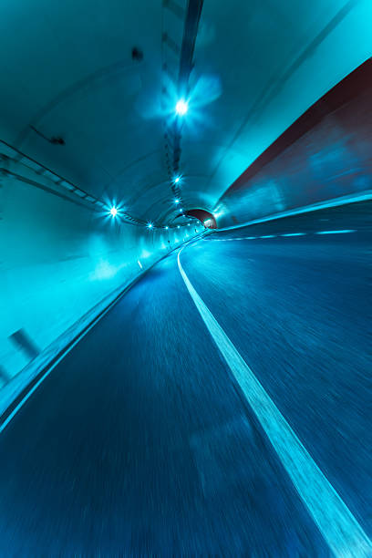 Underground road tunnel