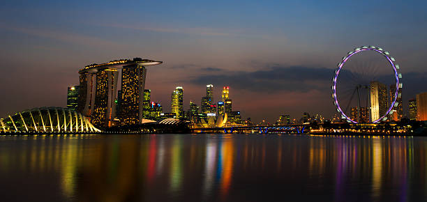 istock Singapore City Skyline at Sunset 172480599