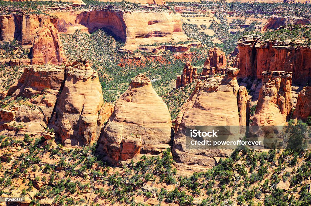 Кокс печи в монумент National.Monument Каньон-Колорадо - Стоковые фото Colorado National Monument роялти-фри