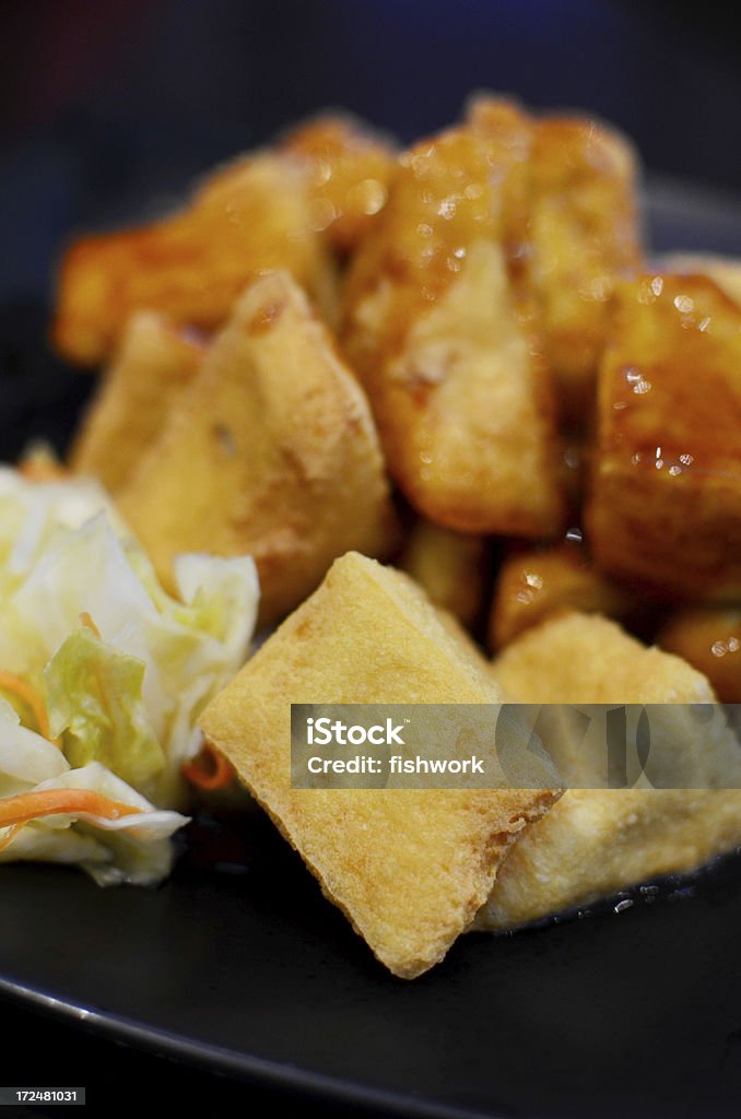 Stile di Taiwan odori tofu fritto - Foto stock royalty-free di Cibo