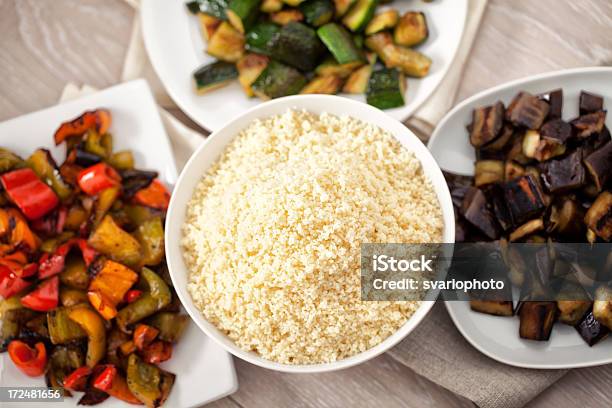 Couscous - Fotografias de stock e mais imagens de Beringela - Beringela, Seco, Alimentação Saudável