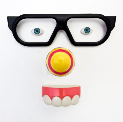 cartoon smile with teeth colorful, 3d illustration.
