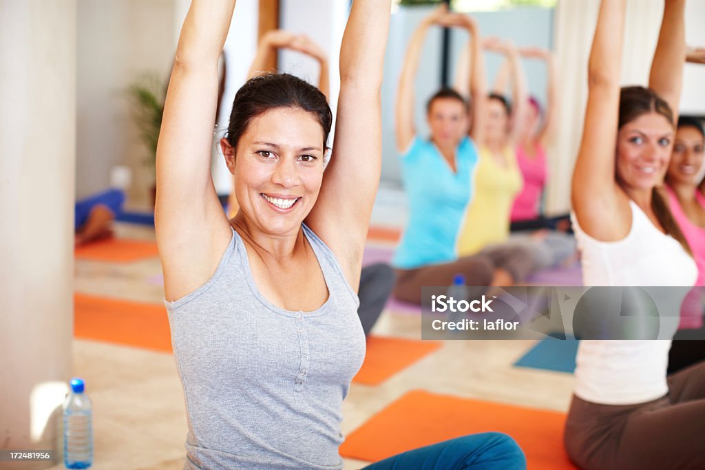 A força e a flexibilidade - Foto de stock de Adulto royalty-free
