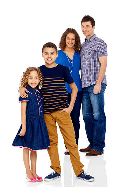 istock Two young children with their parents in background 172482026
