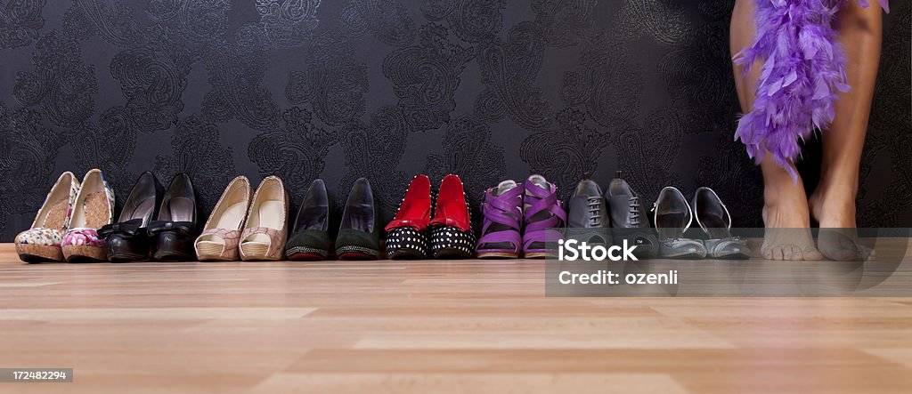 Schuh Sucht - Lizenzfrei Einkaufen Stock-Foto