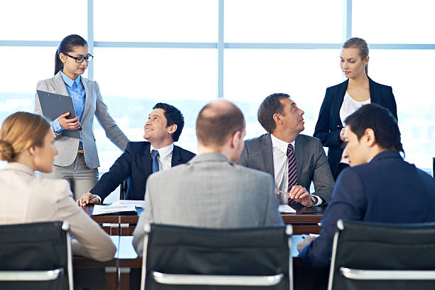 istock Big meeting at board room 172482367