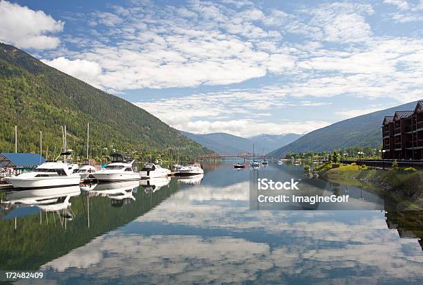 Nelson British Columbia Stockfoto und mehr Bilder von Anlegestelle - Anlegestelle, Berg, Bildkomposition und Technik