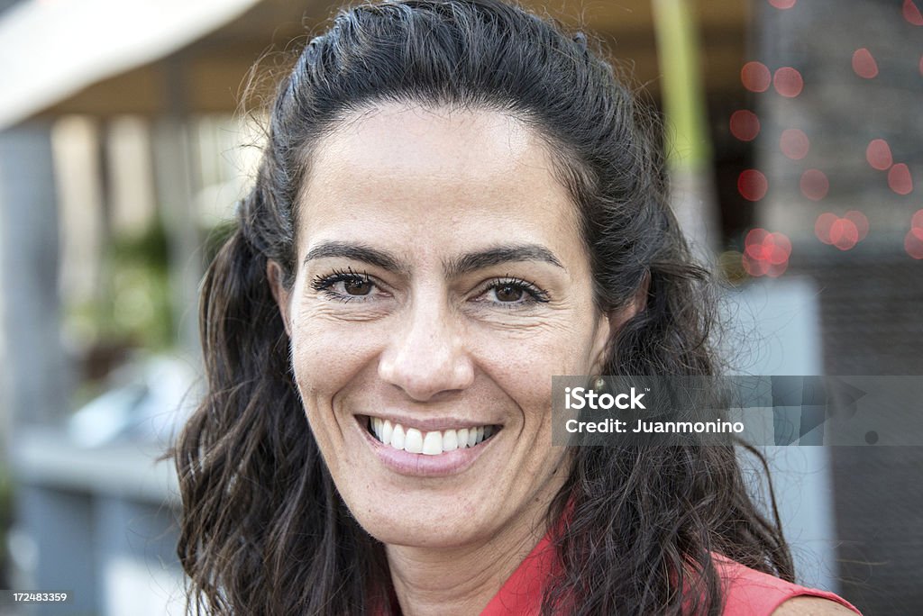 Hispânica mulher madura - Foto de stock de 40-44 anos royalty-free