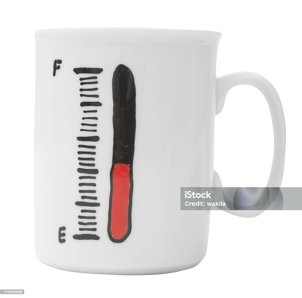 coffeecup Treibstoff-power-mark - Lizenzfrei Braun Stock-Foto