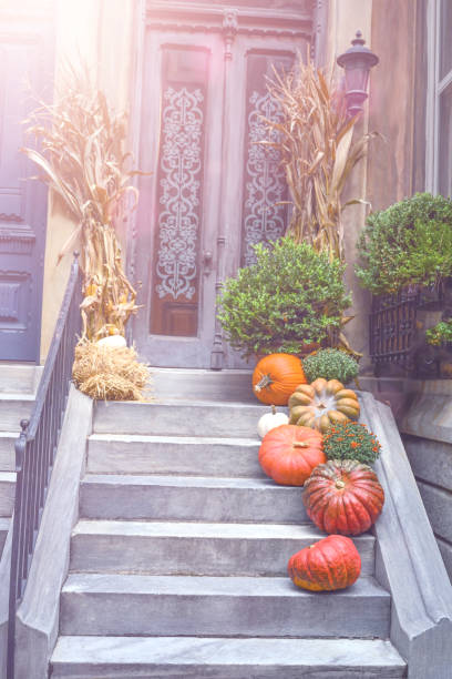 istock Street Pumpkins 1724840416