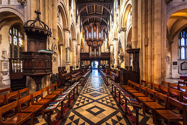 Christ Church Cathedral in Oxford, United Kingdom Christ Church Cathedral in Oxford oxford england stock pictures, royalty-free photos & images