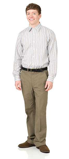 istock Teenage Boy Standing Portrait 172484294
