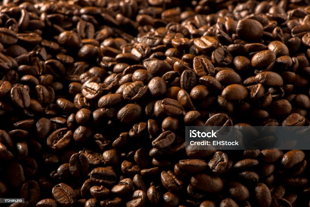 Palone ziarna kawy - Zbiór zdjęć royalty-free (Bez ludzi)