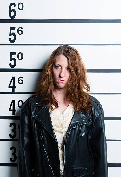 istock Mugshot of a Woman 172484401