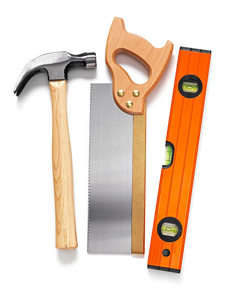 istock Hammer, Tenon Saw and Spirit Level 172484409