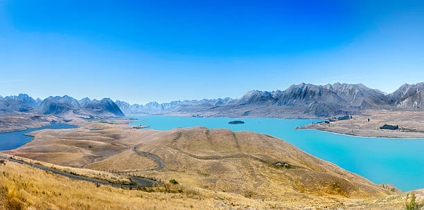 istock Lake Tekapo and Alexindrina panorama 172484883