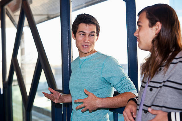istock Teenage boys hanging out, talking 172485240