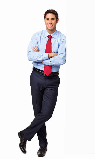 istock Male Professional Standing With Arms Crossed - Isolated 172485515