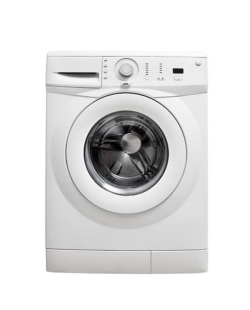 waschmaschine (klicken sie hier, um weitere informationen) - wäsche fotos stock-fotos und bilder