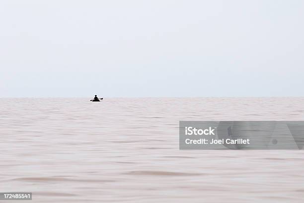 Silhoutte Paddling On Lake Tana Ethiopia Stock Photo - Download Image Now - Separation, Adult, Adults Only