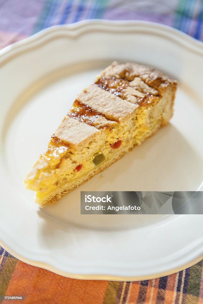 Pastiera fatia - Foto de stock de Bolo royalty-free