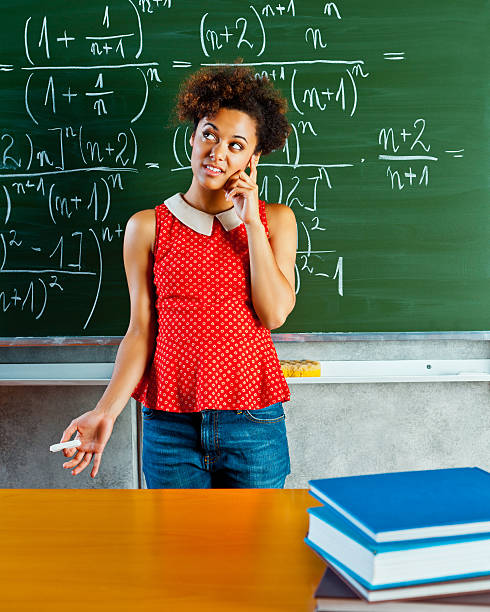 istock Female student answering questions 172486220