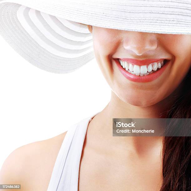 Schönen Lächeln Stockfoto und mehr Bilder von Lippen - Lippen, Kieferorthopäde, Sonnenhut