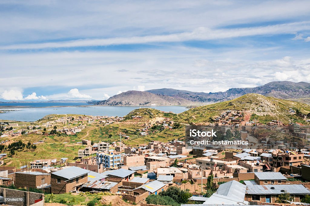 Peru Puno und Lake Titicaca - Lizenzfrei Anden Stock-Foto