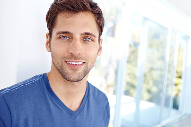 istock The face of a handsome man 172486706
