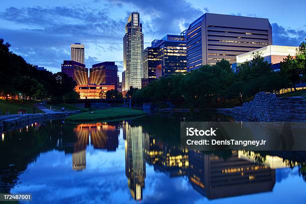 Omaha W Stanie Nebraska - zdjęcia stockowe i więcej obrazów Omaha - Omaha, Stan Nebraska, Panorama miasta