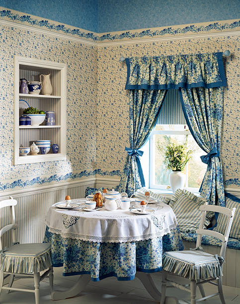 istock Interior of dining room 172487489