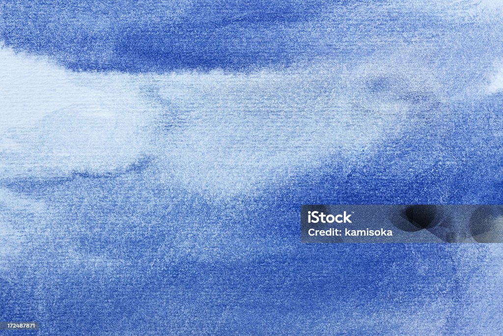 Watercolored 배경기술 블루 - 로열티 프리 배경-주제 스톡 일러스트