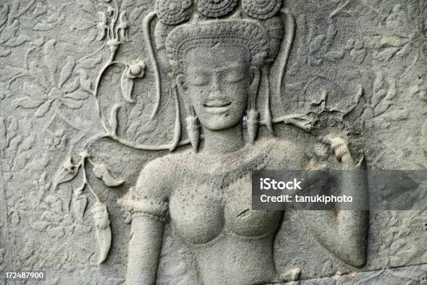 Apsaratänzer Stockfoto und mehr Bilder von Angkor - Angkor, Antike Kultur, Architektonisches Detail