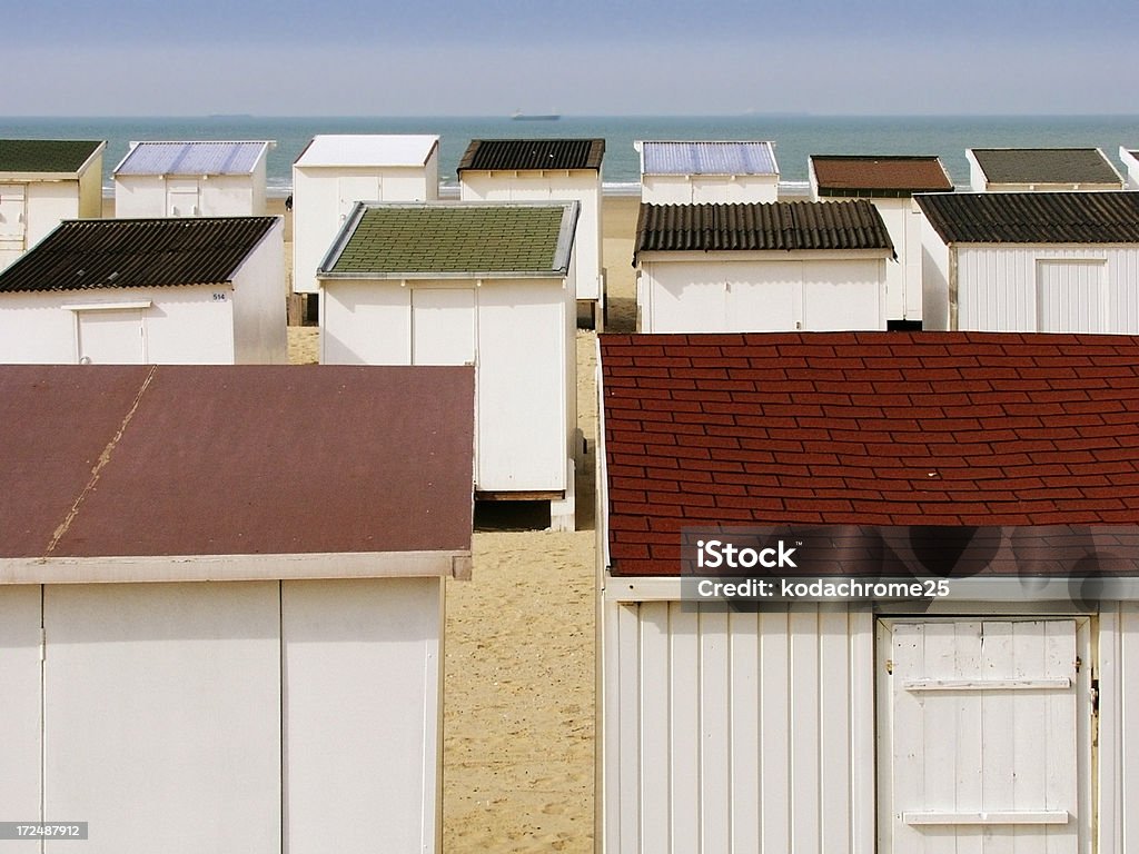 beach huts beach huts on the beach at calais france Calais Stock Photo