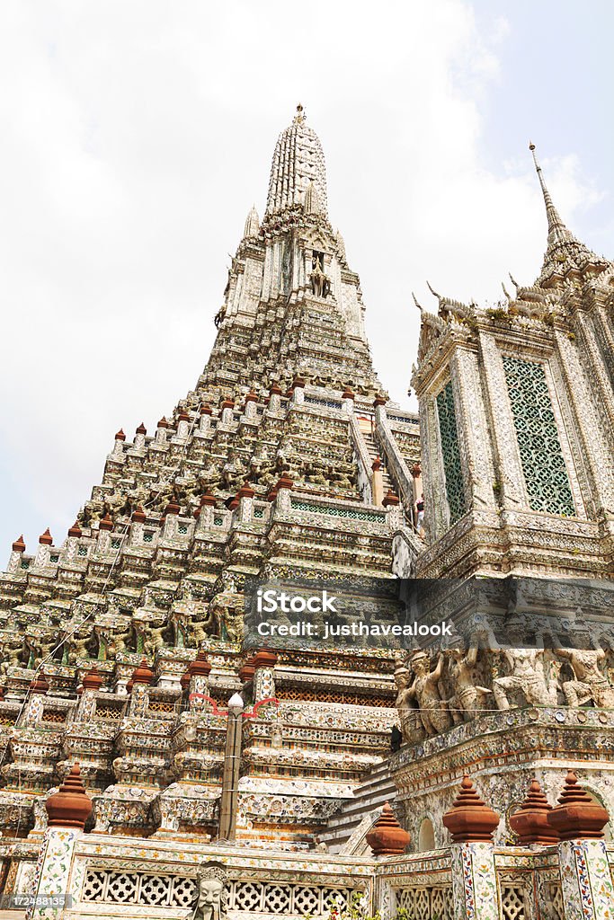 Wat Arun-Tempel in Bangkok - Lizenzfrei Architektur Stock-Foto