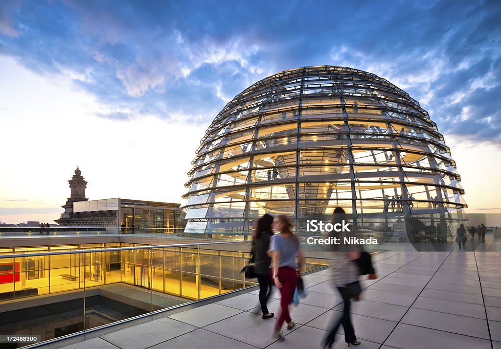 Reichstag Dome, Berlin "Outside the Reichstag Dome, Berlin - Germany" Berlin Stock Photo