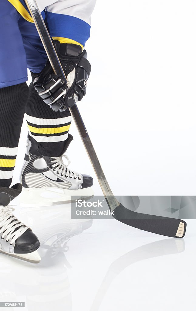 Joueur de Hockey sur glace - Photo de Hockey sur glace libre de droits