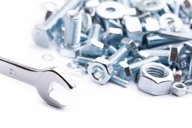 istock wrench with nuts and bolts 172488570