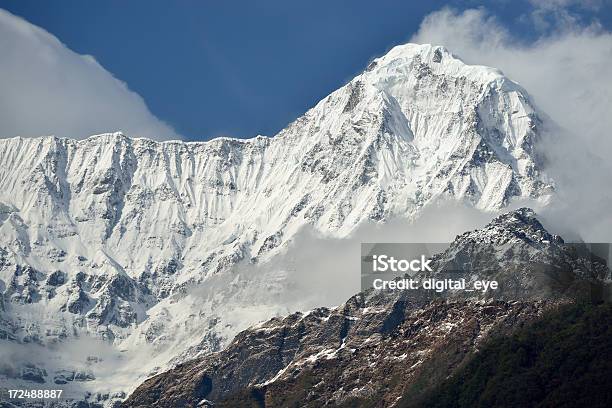 Hiunchuli In Annapurna Himal Stock Photo - Download Image Now - Annapurna Conservation Area, Annapurna Range, Asia